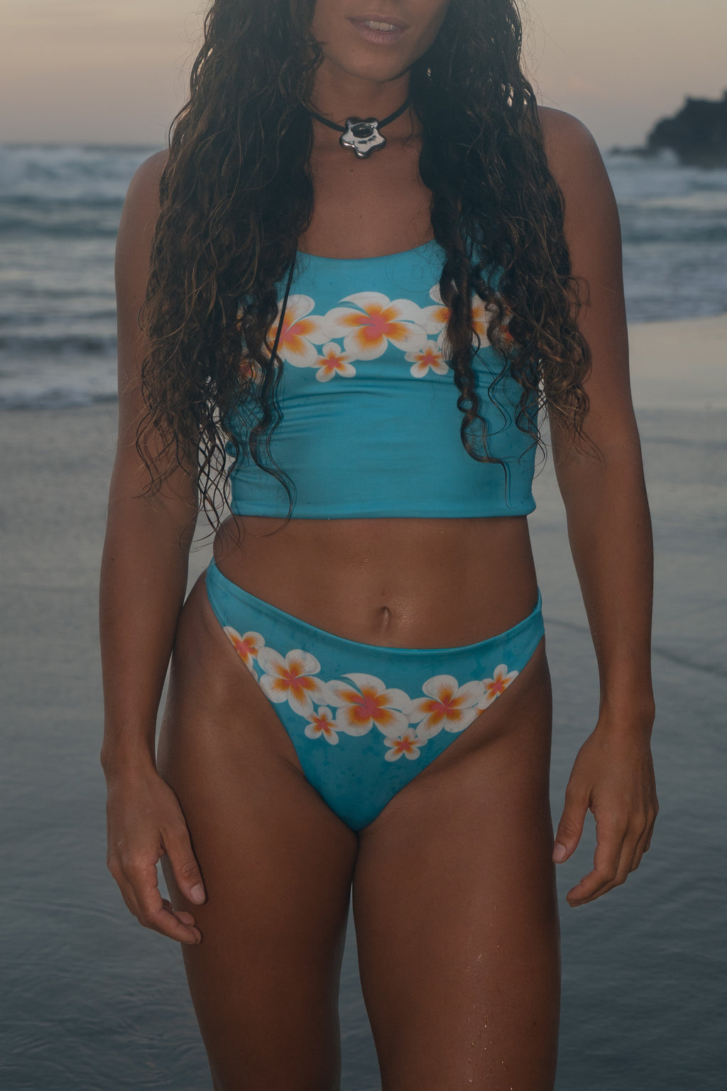 MAITY - REVERSIBLE TANKINI BLUE SET